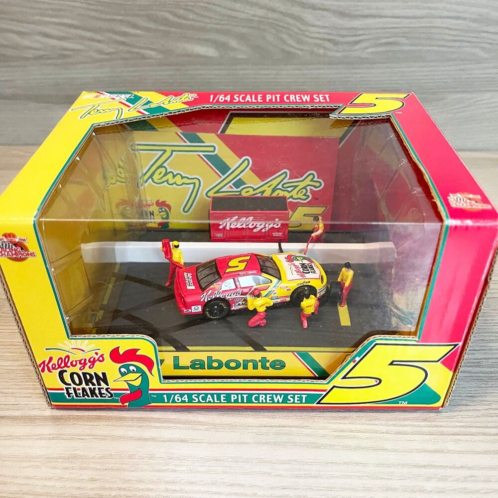 Racing Champions Terry Labonte #5 Kellogg's Corn Flakes 1:64 Pit Crew Set NASCAR